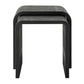 Interpose - Nesting Side Table (Set of 2) - Black
