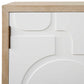 Weimar - 2 Door Cabinet - White / Woodtone