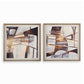 Vetrina - Framed Abstract Prints (Set of 2) - Gray
