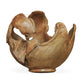 Arbor - Crest Indoor-Outdoor Teak Bowl - Woodtone