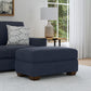 Corazon - Fabric Stationary Ottoman