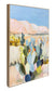 Desert Blush I Hand-Embellished Canvas In Frame - Natural / Pink