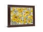 Sunlit Petals - 28" x 34" Framed Wall Art - Yellow