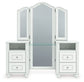 Kozlani - 3 Pc. - Vanity, Mirror And Stool - White