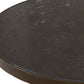 Jessenia - Stone Accent Table - Dark Gray