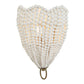 Biddeford - 1 Light Beaded Sconce - Gold / White