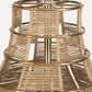 Hestia - 1 Light Natural Rope Pendant - Light Brown