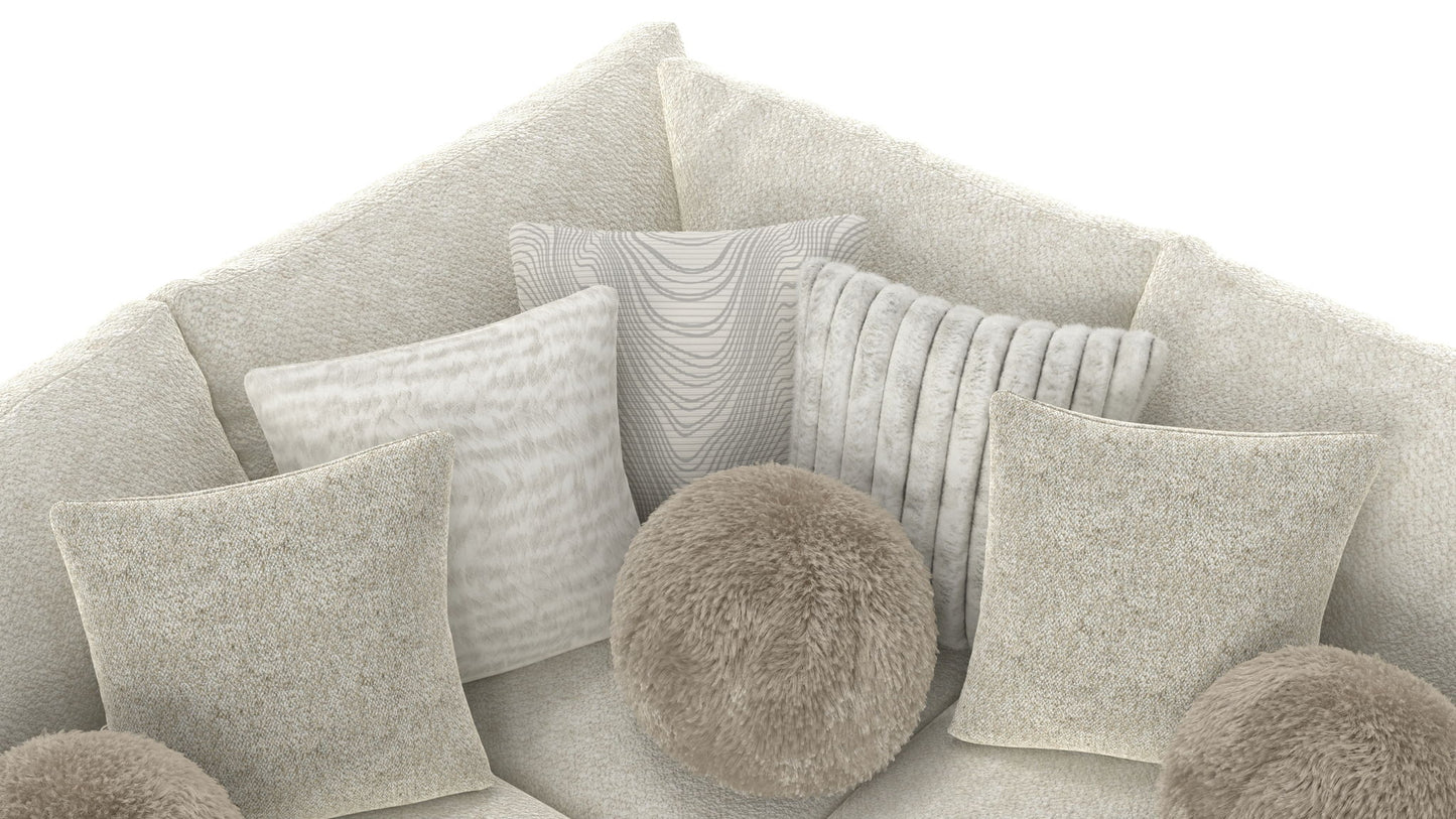 Ritzy - Modular Sofa And Included Cocktail Ottoman