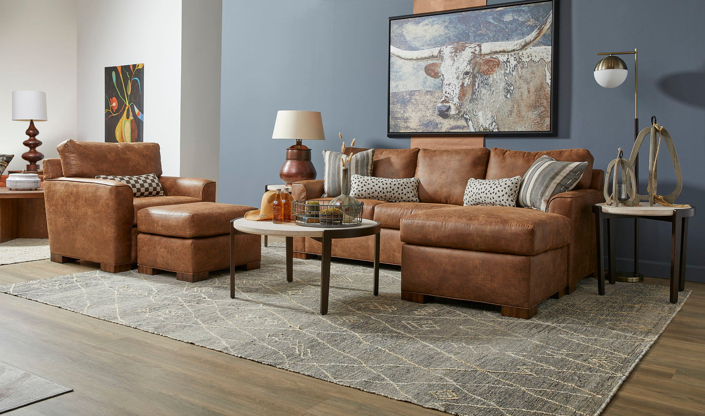 Jasper - Fabric Stationary Ottoman