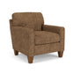 Moxy - Fabric Chair, Rounded Mailbox Arms