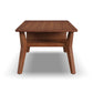 Ludwig - Occasional Rectangular Coffee Table With Drawer - Dark Brown