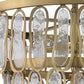 Aurelie - 9 Light Round Pendant - Brass
