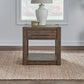 Broadmore - Drawer End Table - Brown