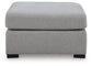 Lakepoint - Oversized Accent Ottoman - Nickel