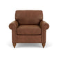Moxy - Fabric Chair With Rolled Arms