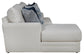 Polaris - Sectional With Comfort Coil Seating And Accent Pillows Included