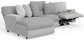 Abraxas - 3 Piece Reclining Sectional