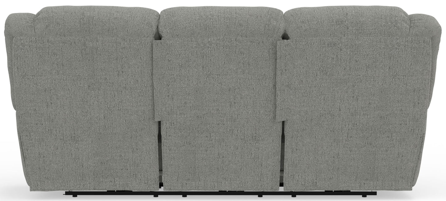 Trifecta - Sofa With 3 Recliners and Drop Down Table