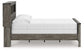 Frandern - Bookcase Panel Bed