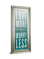 Love By Sd Studios - Framed Print Wall Art - Blue