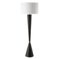 Layla - Black Tapered Floor Lamp