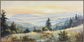 Morning Meadow Hand-Embellished Canvas In Frame - Beige / Gray