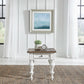 River Place - End Table - Riverstone White & Tobacco