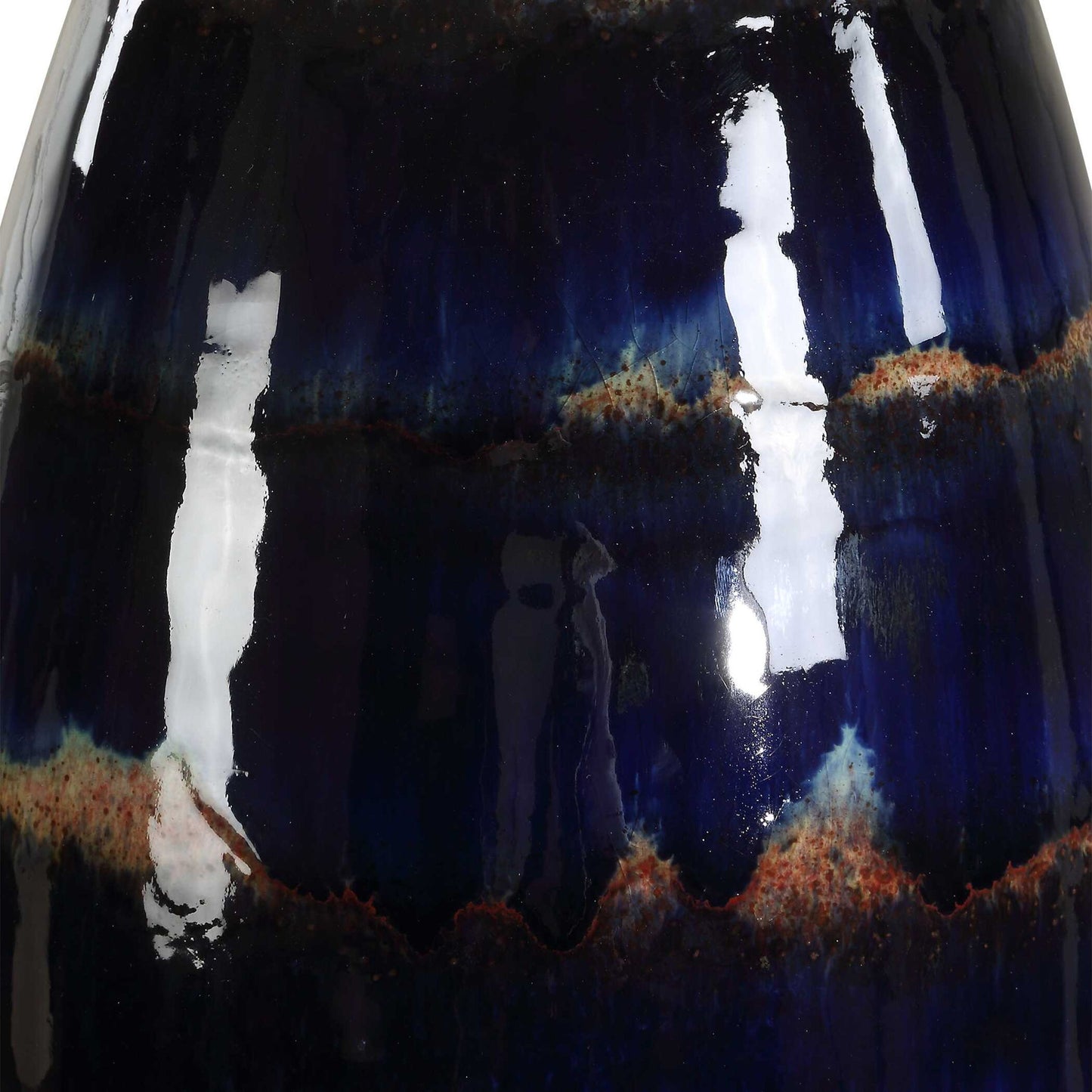 Orleans - Glaze Table Lamp - Blue