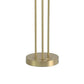 "Velvet Radiance" Metal Table Lamp (Set of 2) - Plated Gold Fiish