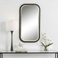 Nevaeh - Curved Rectangle Mirror