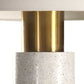 Vaeshon - Concrete Table Lamp - White