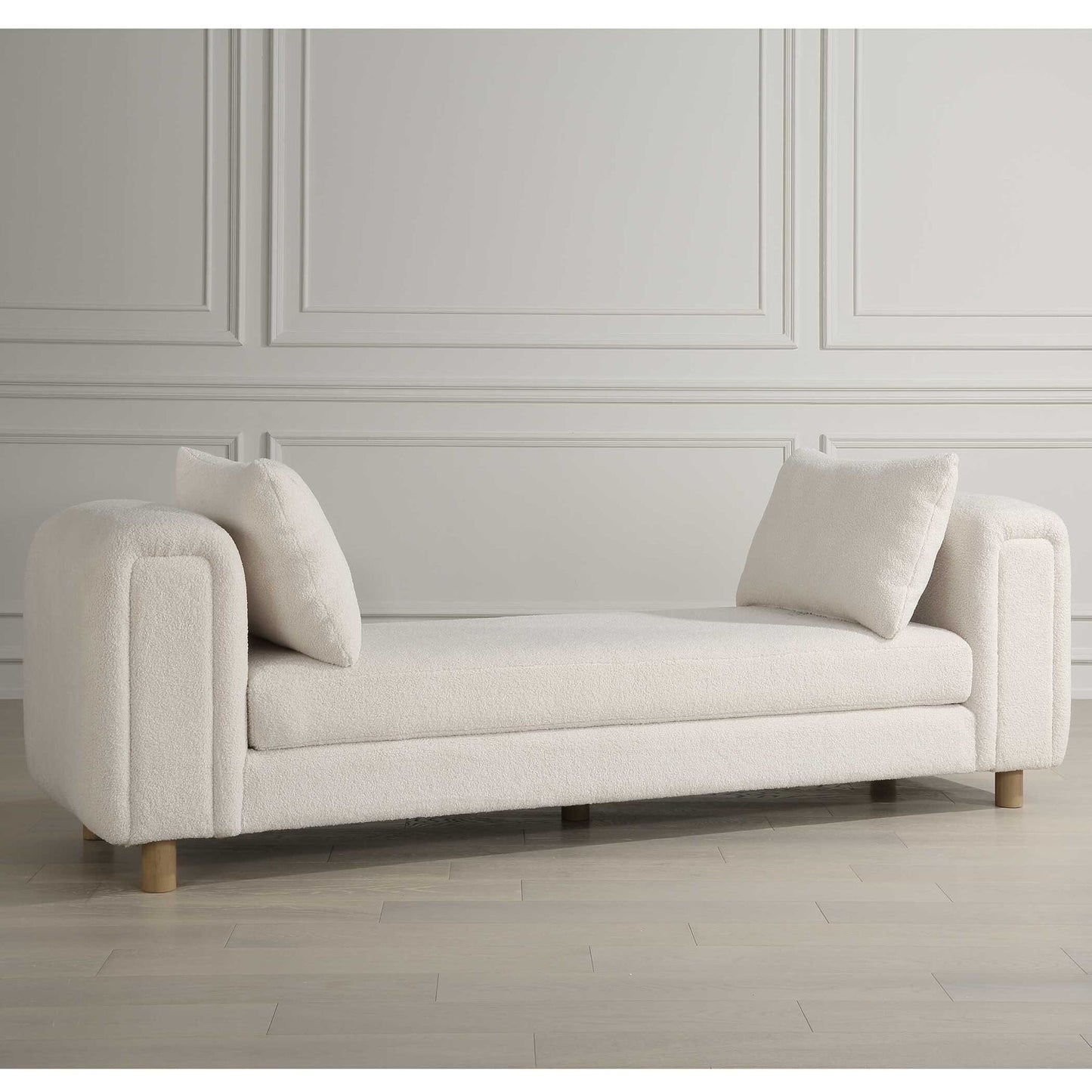 Repose - Oversized Ivory Bench