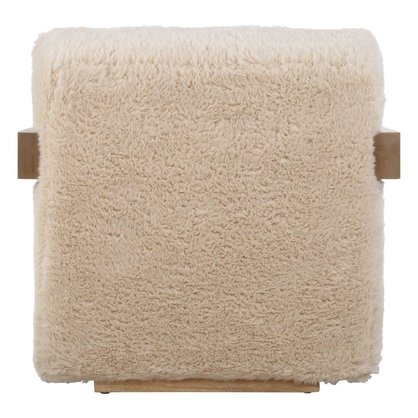 Jackson - Sheepskin Accent Chair - Light Brown