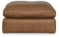 Emilia - 3 Pc. - 2-Piece Sectional Loveseat, Ottoman - Caramel