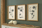 Huddwick - Wall Art Set (Set of 3) - Linen / Black