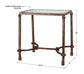 Warring - Iron End Table - Dark Brown