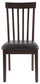 Hammis - Dining UPH Side Chair (Set of 2) - Dark Brown