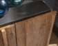 Quintavious - Accent Cabinet - Brown / Charcoal