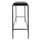 Crescendo - Concrete Console Table - Black