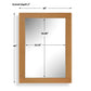 Bishop - Gunstock Oak Mirror - Woodtone