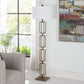Link - Brushed Gold Floor Lamp