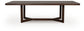 Dilenno - Rectangular Dining Room Extension Table - Dark Brown