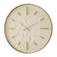 Stone Serenity - Wall Clock - Light Brown