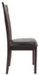 Hammis - Dining UPH Side Chair (Set of 2) - Dark Brown