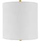 Turret - Gold Buffet Lamp
