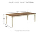 Realyn - Rectangular Dining Table Set