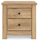 Makidern - Two Drawer Night Stand