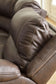 Dunleith - Zero Wall Recliner w/PWR HDRST - Chocolate