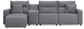 Modmax II - Reclining Sectional - Salt And Pepper