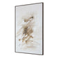 Still Moving - Abstract Painting - Brown / Gray / White